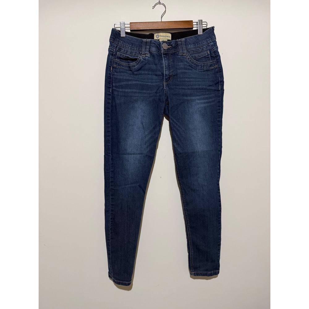 Democracy Ab Solution Skinny Jeans Dark Wash Stretch Denim Size 6